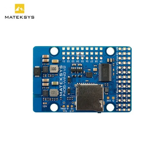 Matek MATEKSYS F405 WING V2 STM32F405RGT6 Flight Controller Built-in ICM42688P OSD Slot for ArduPilot / INAV RC Toy Airplane